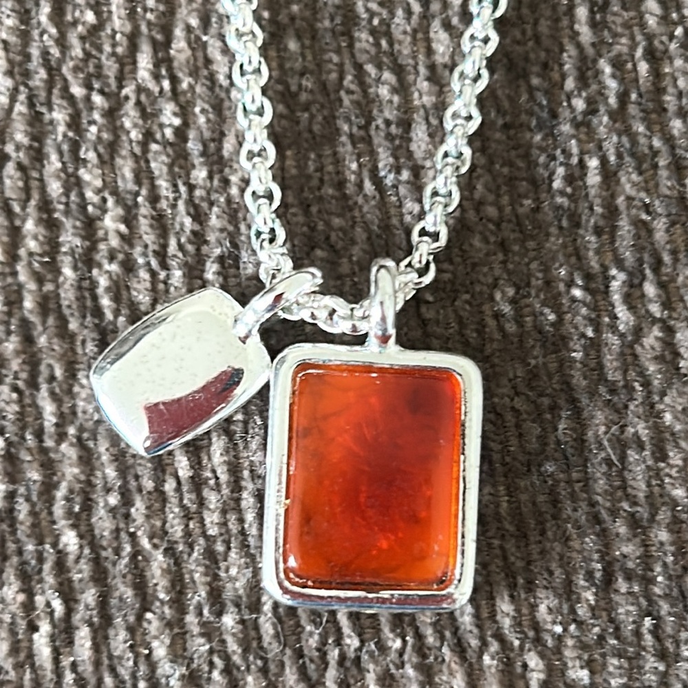 Vintage Signed Leni Perez Necklace with Pendant